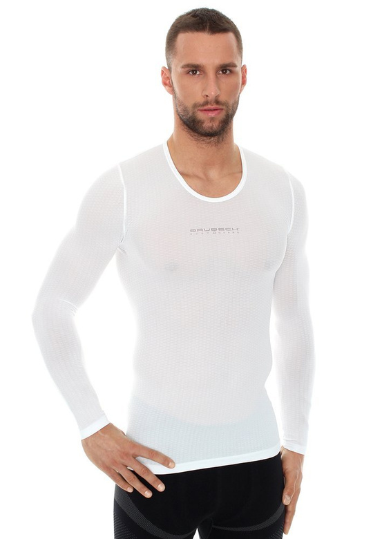 Koszulka termoaktywna unisex typu base layer z długim rękawem Brubeck  LS10850