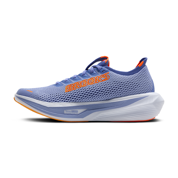 Buty do biegania damskie Brooks HYPERION 3 Blue Heron/Orange/White