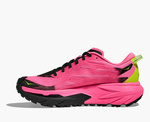 Buty do biegania damskie trailowe HOKA Mafate 5 Neon Rose/Black
