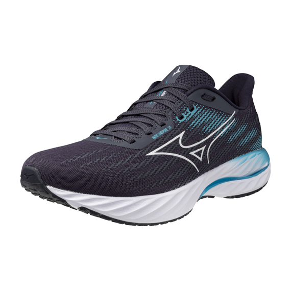 Buty do biegania Mizuno WAVE INSPIRE 21 Odyssey Gray/White/Capri Breeze