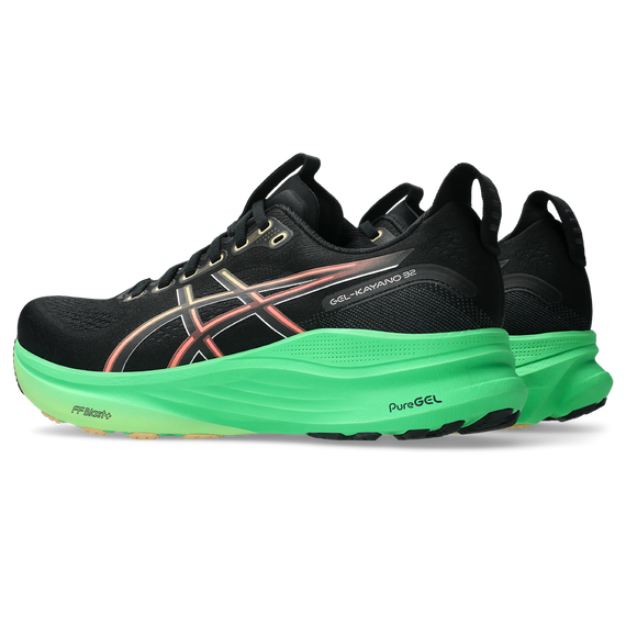 Buty do biegania Asics GEL-KAYANO™ 32 Black/Vital Green