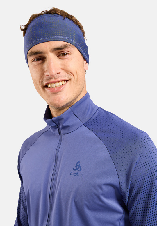 Kurtka męska zimowa do biegania ODLO ZEROWEIGHT Warm Hybrid Jacket