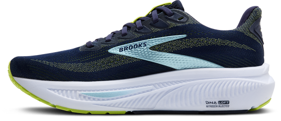 Buty do biegania Brooks GHOST 17 Peacoat/Lime/Blue