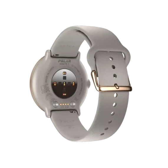Zegarek sportowy POLAR IGNITE 3 Greige Sand (szaro-złoty)