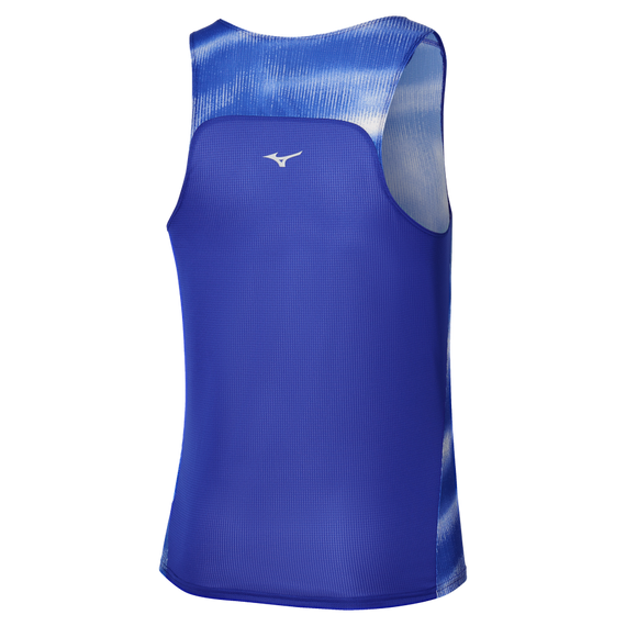 Koszulka do biegania MIZUNO DryAeroFlow Graphic Tank White