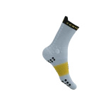 Skarpety COMPRESSPORT ProRacing Socks V4 TRAIL Grey Dawn/Ceylon Yellow