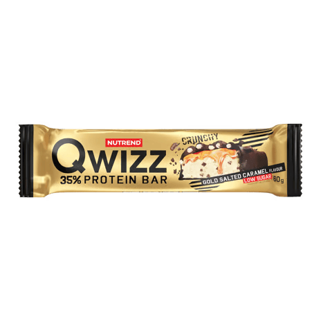 Baton Nutrend QWIZZ PROTEIN BAR 60g - smak: Solony karmel