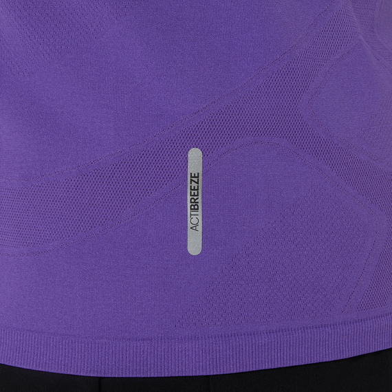 Koszulka damska Asics ROAD SEAMLESS SS TOP TOKYO Edo Purple