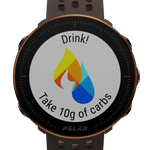 Zegarek treningowy z GPS POLAR VANTAGE M2 czarno-szary