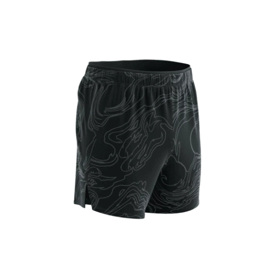 Spodenki do biegania COMPRESSPORT PERFORMANCE SHORT AURORA Black/Aaurora