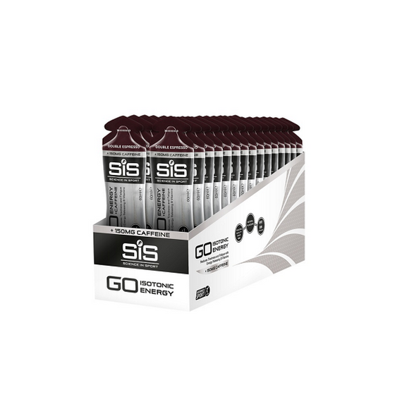SIS GO Energy - żel z podwójną kofeiną - Podwójne Espresso & kofeina 60ml