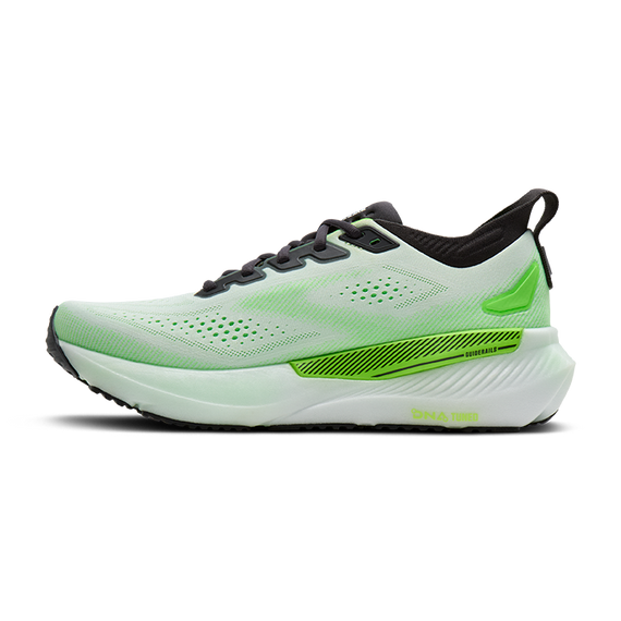 Buty do biegania Brooks GLYCERIN GTS 23 White/Phantom/ Green Gecko