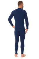 Koszulka termoaktywna Brubeck THERMO LS13040 Granatowa