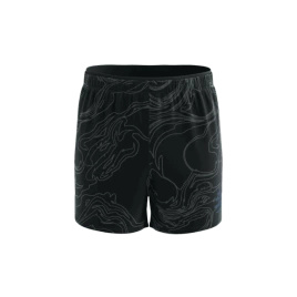 Spodenki do biegania COMPRESSPORT PERFORMANCE SHORT AURORA Black/Aaurora