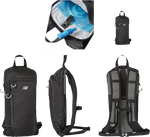 Plecak do biegania New Balance RUNNING 4L BACKPACK HYDRATION LAB23115BK