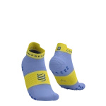 Skarpety COMPRESSPORT ProRacing Socks V4 RUN LOW Jacaranda/Maize