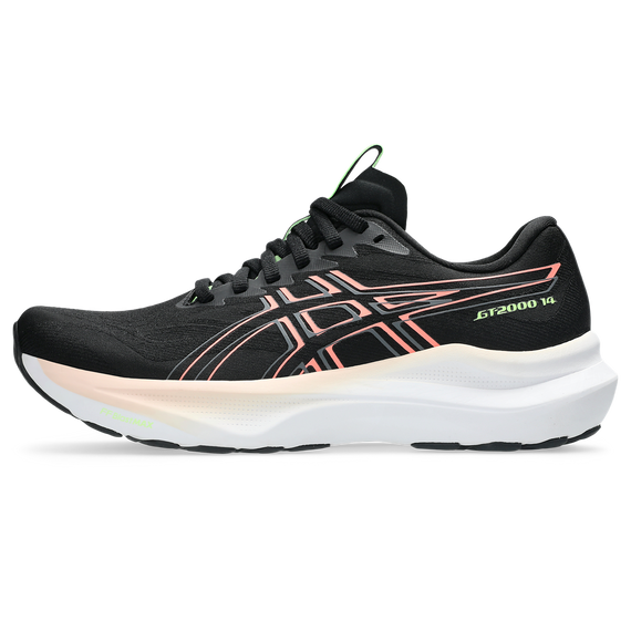 Buty do biegania damskie Asics GEL-GT-2000™ 14 Black/Sun Coral