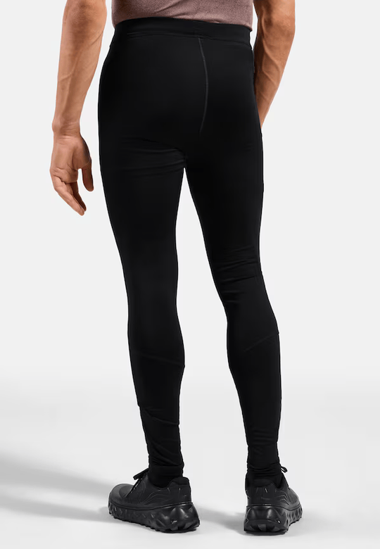 Legginsy do biegania męskie Odlo ESSENTIAL czarne