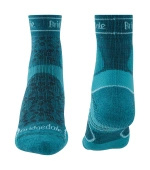 Skarpety damskie Bridgedale Trail Run Lightweight T2 Merino Sport 3/4 Crew Teal