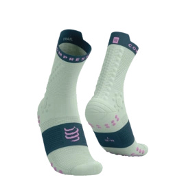 Skarpety COMPRESSPORT ProRacing Socks V4 TRAIL Aqua/Stargazer/Cyclamen