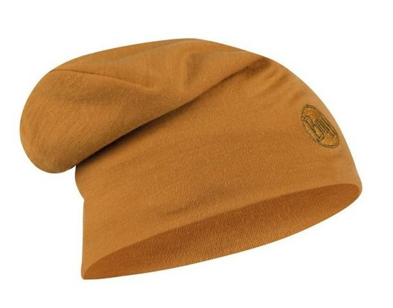 Czapka Buff® Heavyweight Merino Wool Hat SOLID CAMEL