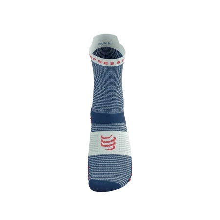 Skarpety COMPRESSPORT ProRacing Socks V4 Run High Blues/Sugar