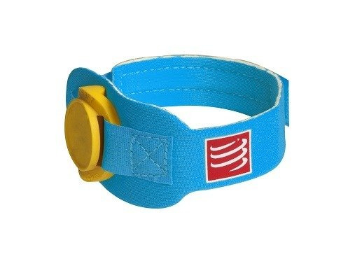 Pasek na chip startowy COMPRESSPORT® Timing Chip Strap Ice Blue