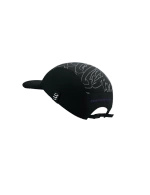Czapka do biegania COMPRESSPORT 5 PANEL LIGHT CAP AURORA Black/Aurora