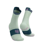 Skarpety COMPRESSPORT ProRacing Socks V4 TRAIL Aqua/Stargazer/Cyclamen