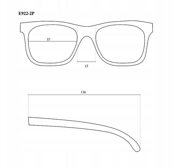 Okulary przeciwsłoneczne GOGGLE DEWONT E922-2P