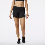 Spodenki damskie New Balance IMPACT RUN FITTED SHORT WS21272BK