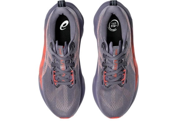 Buty do biegania damskie Asics NOVABLAST 5 Greyish Purple/Coral Reef