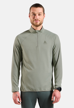 Bluza techniczna męska ODLO Zeroweight Warm Mid Layer 1/2 Zip