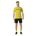 Koszulka do biegania DYNAFIT TRAVERSE T-Shirt M Golden Lime