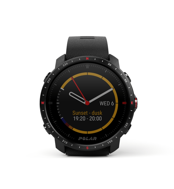Zegarek outdoorowy klasy premium POLAR GRIT X PRO Arctic Gold