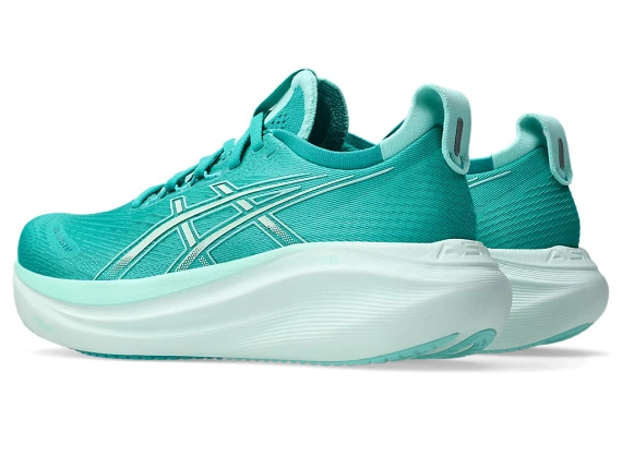 Buty do biegania damskie Asics Gel-NIMBUS 27 Wave Teal/Illuminate Mint