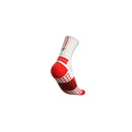 Skarpety Compressport PRO MARATHON SOCKS FLUO RED/WHITE