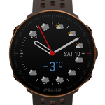 Zegarek treningowy z GPS POLAR VANTAGE M2 czarno-szary