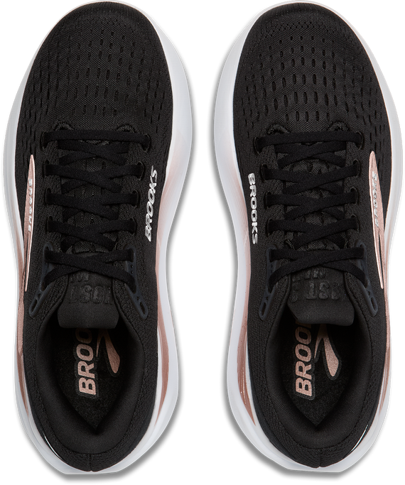 Buty do biegania damskie Brooks GHOST MAX Black/Black/Rose Gold