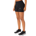 Spodenki damskie Asics ROAD 2-N-1 3.5IN SHORT Performance Black