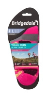 Skarpety damskie Bridgedale Ultralight T2 Coolmax Sport 3/4 Crew Wmn Pink