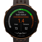 Zegarek treningowy z GPS POLAR VANTAGE M2 czarno-szary