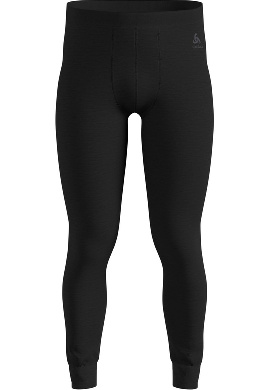 Legginsy termoaktywne męskie ODLO Merino 160 BL Bottom Long czarne