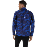 Kurtka do biegania Asics ROAD LITE-SHOW PACKABLE JACKET Performance Black/Dark Cobalt