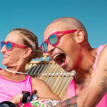 Okulary przeciwsłoneczne GOODR OG Flamingo on a Booze Cruise