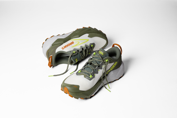 Buty do biegania trailowe Brooks Caldera 8 Dusty Olive/Lime/Oyster