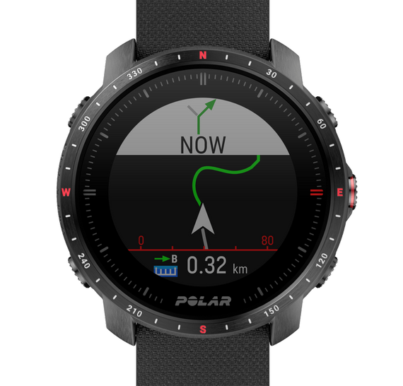 Zegarek outdoorowy klasy premium POLAR GRIT X PRO Black DLC