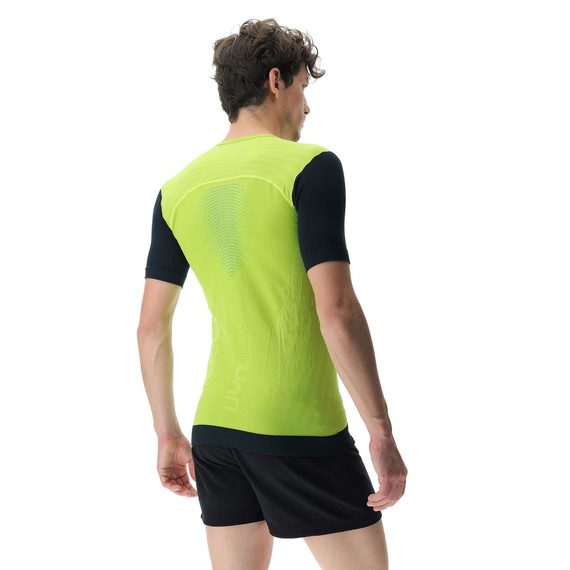 Koszulka UYN MAN RUNNING PB42 OW SHIRT SH_SL Sulphur Spring/Black