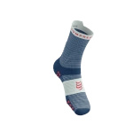 Skarpety COMPRESSPORT ProRacing Socks V4 Run High Blues/Sugar