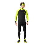 Koszulka/bluza do biegania DYNAFIT Alpine Longsleeve 1/2 Zip Tee M Ultra Yellow